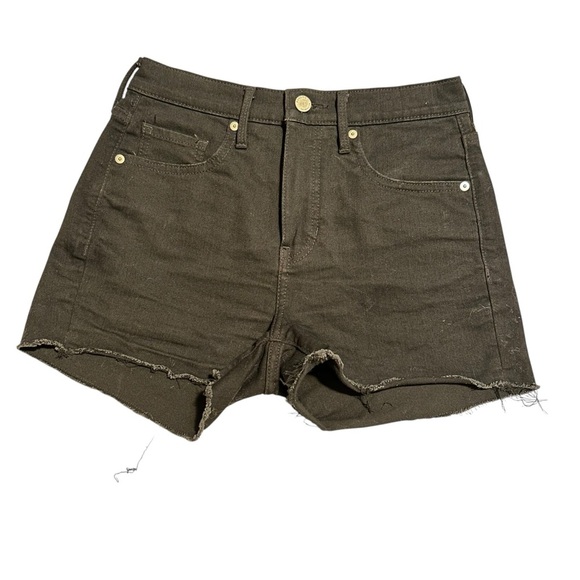 Banana Republic High Rise Raw Hem Cutoff Shorts -‎ Size 4 - Picture 1 of 4